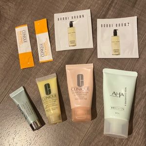 [free for bundle] Travel bundle Clinique Bobbi brown aha